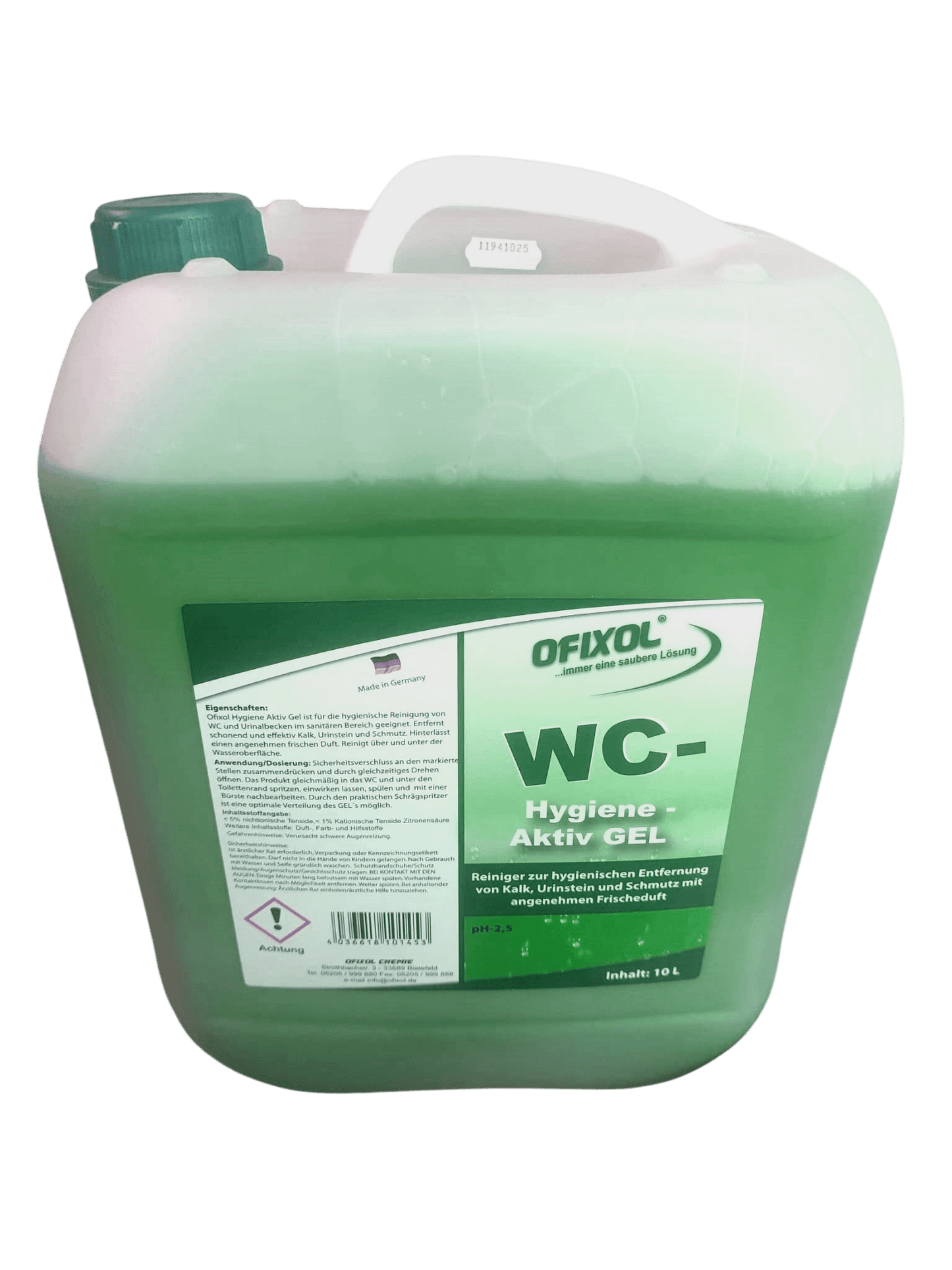Ofixol WC Hygiene Aktiv Gel Sanitärreiniger – 10 l