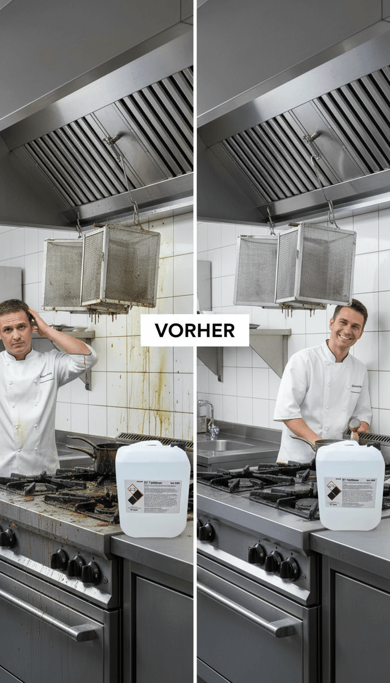Fett von Edelstahl entfernen- So wird Edelstahl wieder glänzend sauber