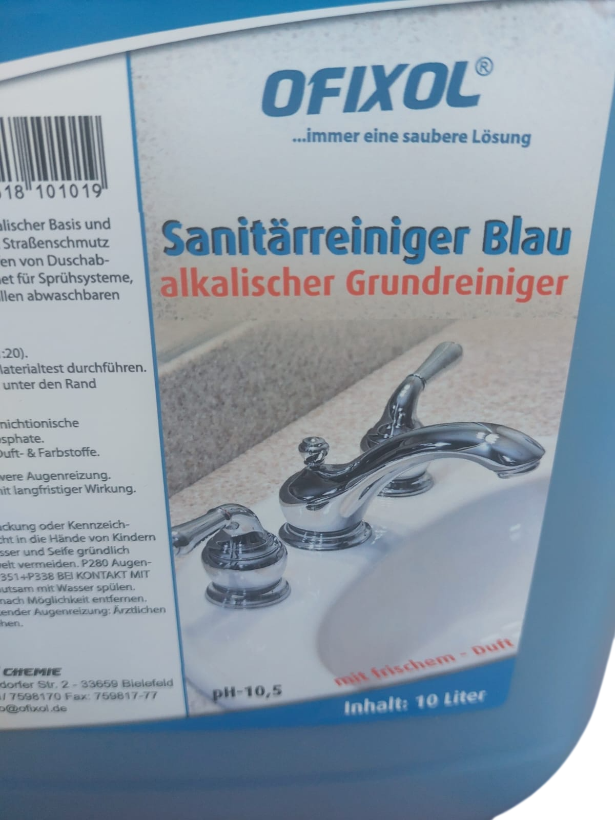 Sanitärreiniger OFIXOL Blau