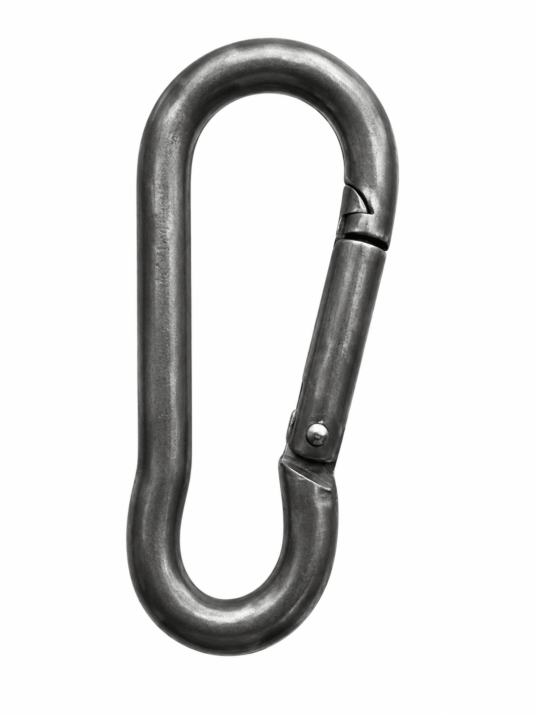 Karabinerhaken DIN 5299 Form C galvanisch verzinkt 80x8mm