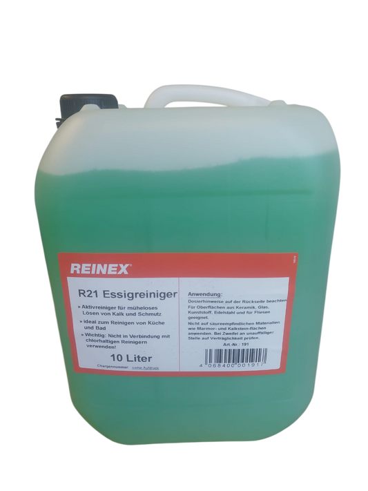  Essigreiniger Reinex R 21 Kanister, Konzentrat, 10 Liter