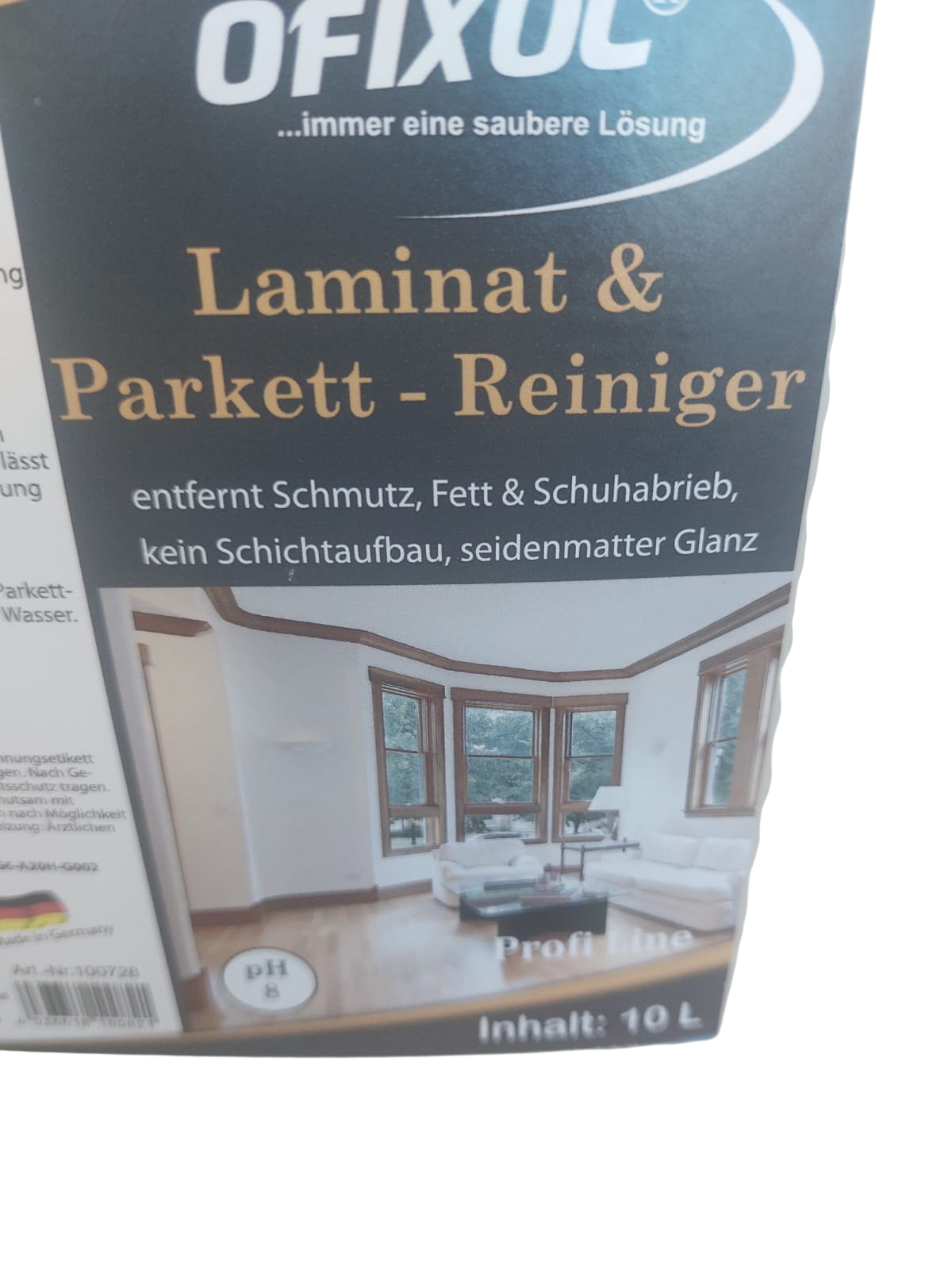 OFIXOL Laminat- & Parkettreiniger 10L Kanister schonende Bodenreinigung