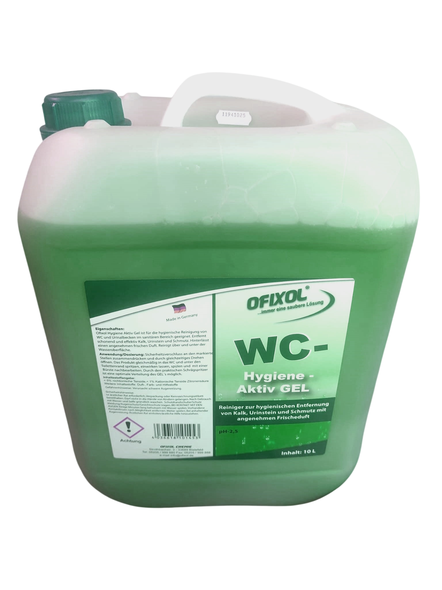 Ofixol WC Hygiene Aktiv Gel  Sanitärreiniger – 10 l 
