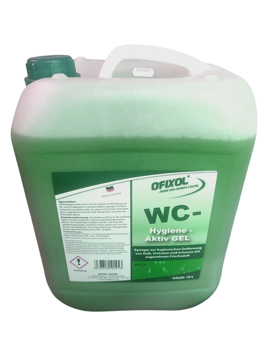 OFIXOL WC Reiniger Gel 10L Kanister Toilettenreiniger gegen Kalk & Urinstein