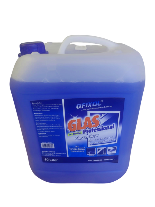 Glasreiniger OFIXOL professional 10L Kanister Fensterreiniger streifenfrei