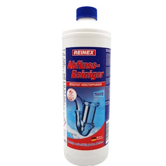 REINEX Abflussreiniger flüssig 1000ml Rohrreiniger gegen Verstopfungen