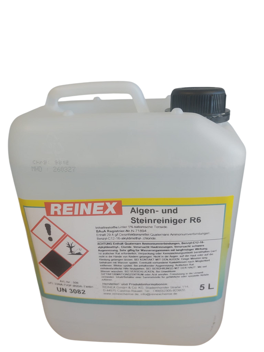 Algen-Frei & Grünbelag Steinreiniger R6