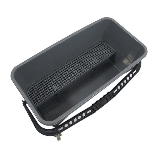 Wascheimer 25L auf Rollen mit Sieb - De Witte AG