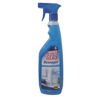 12x REINEX Glasreiniger mit Sprühpistole 1000 ml