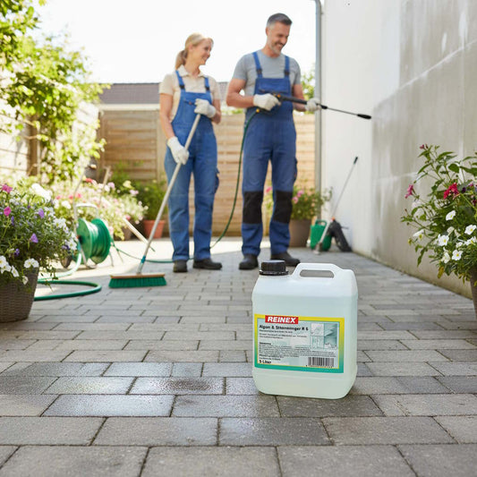Algen-Frei & Steinreiniger R6 – Kraftreiniger für Stein & Außenflächen